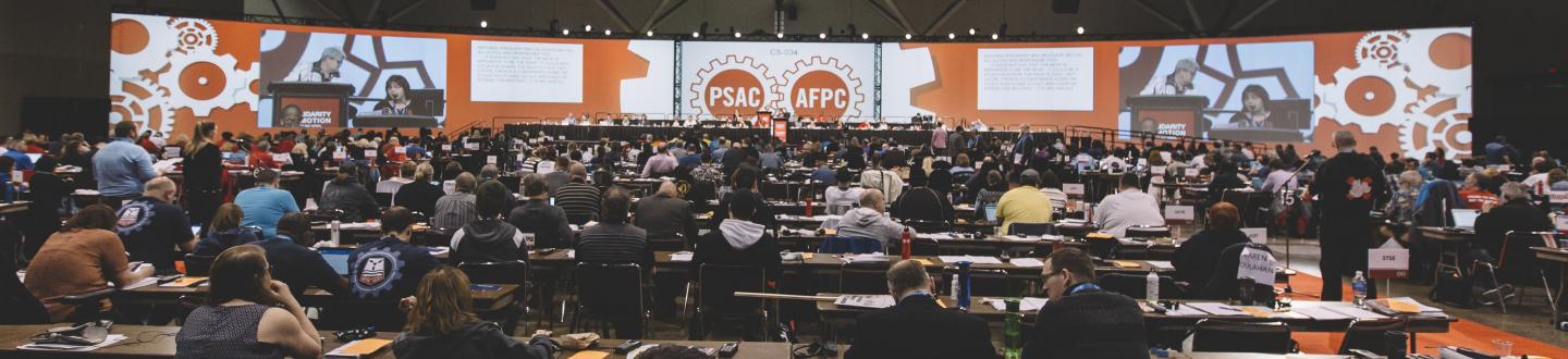 PSAC convention hall