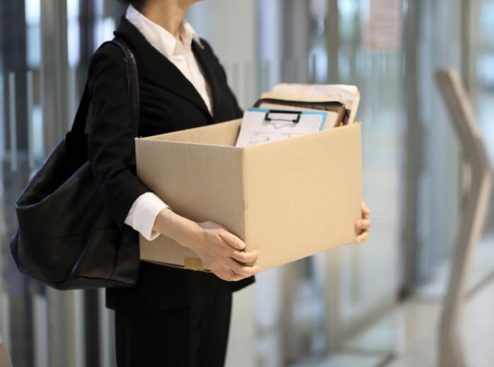 Laid off worker