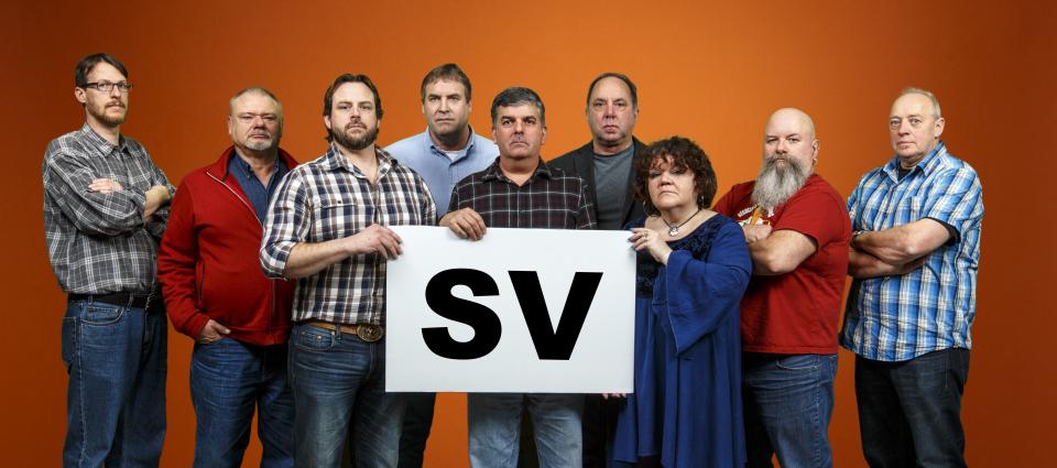 L'équipe de négociation du groupe SV