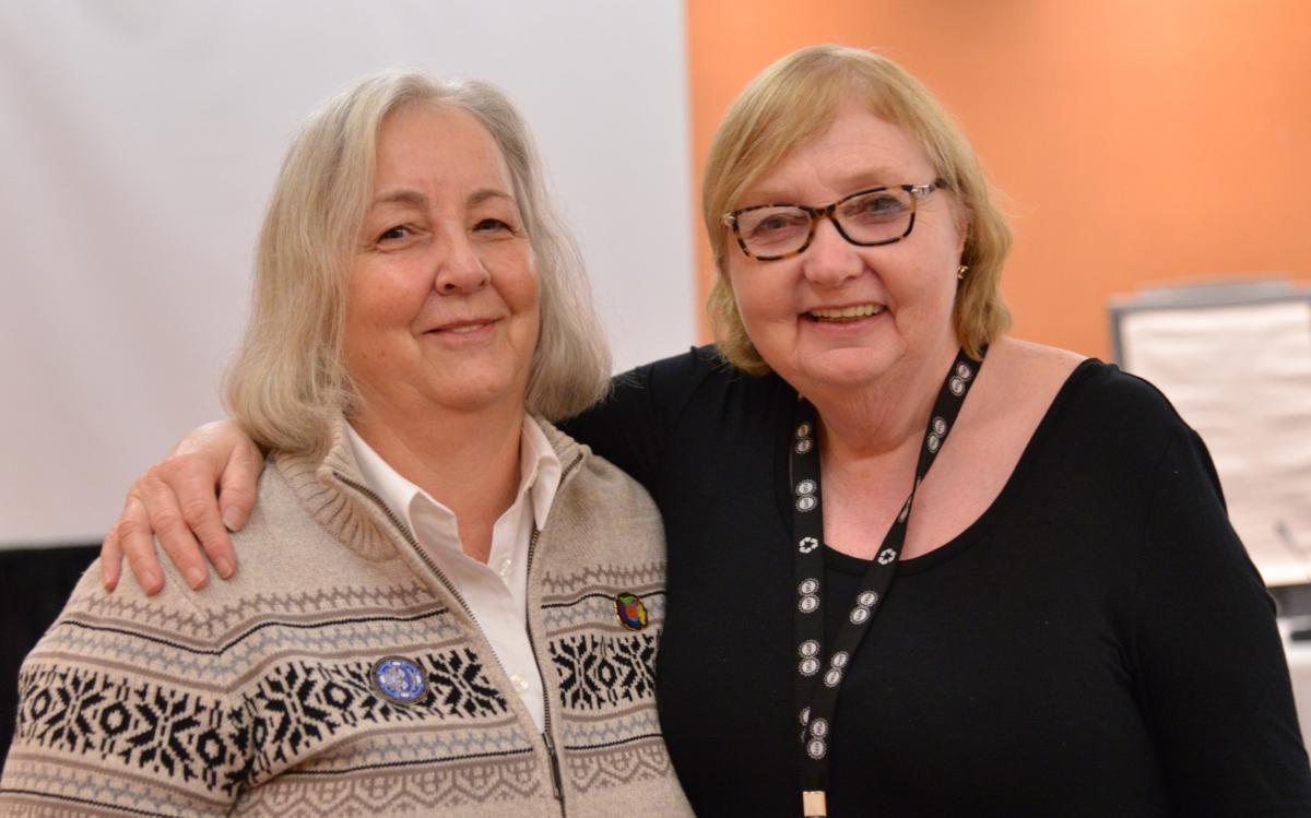 Mary Anne Walker et Phyllis Allen Mary Anne Walker et Phyllis Allen