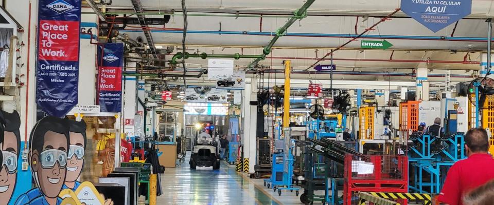 Une usine au Mexique