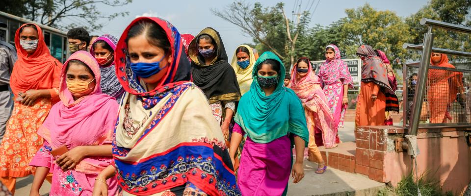 Femmes du Bangladesh 