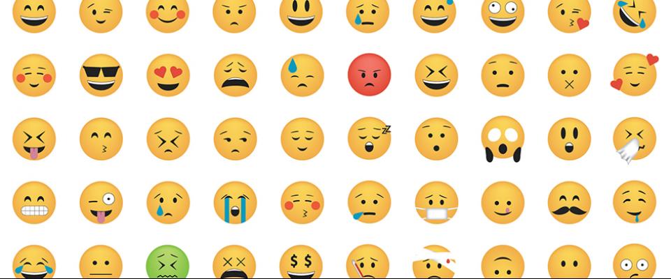 Mosaïque d'emojis