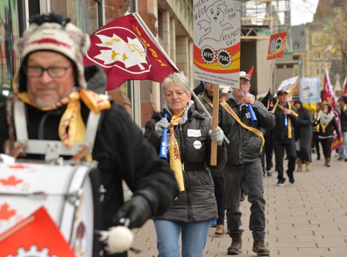 Manifestation en Octobre