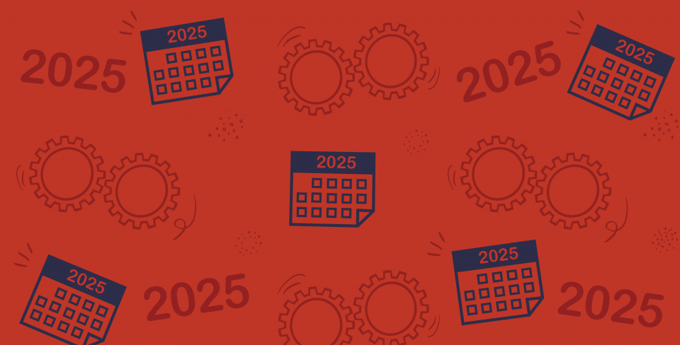 Le calendrier 2025 est prêt !